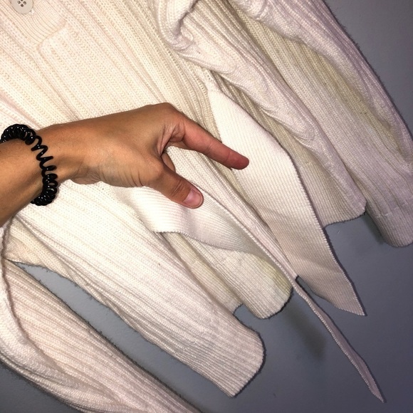 10 Crosby Derek Lam Knit Cold Shoulder Sweater - Picture 8 of 16